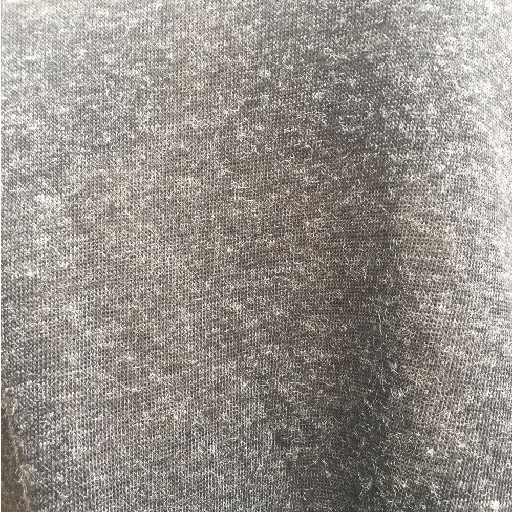 A’reve soft gun metal gray knit tunic top / dress with inset back - Picture 6 of 15